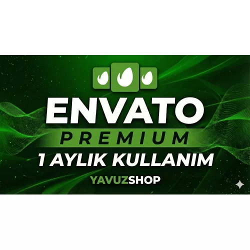 Envato - 1 Aylık - Sorunsuz Kullanım